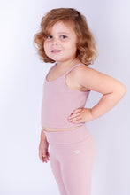 Load image into Gallery viewer, GIRLS COLLECTION: BLUSH MAUVE TWO-PIECE SET
